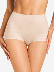 5-Pack Women's Seamless High Waist X-Shape Tummy Control Panties