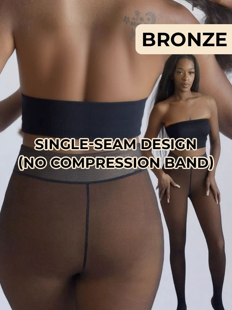 Magic Bare-Leg Look Fleece Lined Tights