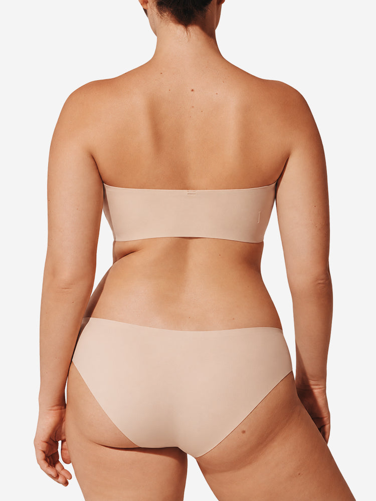 Women's Strapless Front Closure Push-Up Bra