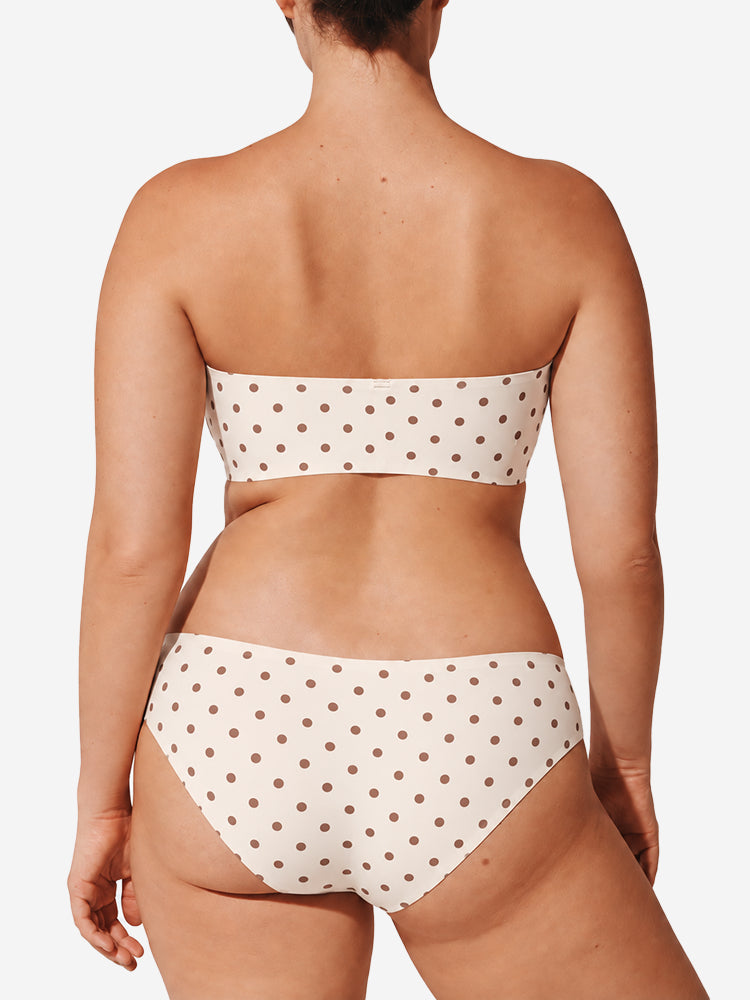 Women's Strapless Front Closure Push-Up Bra