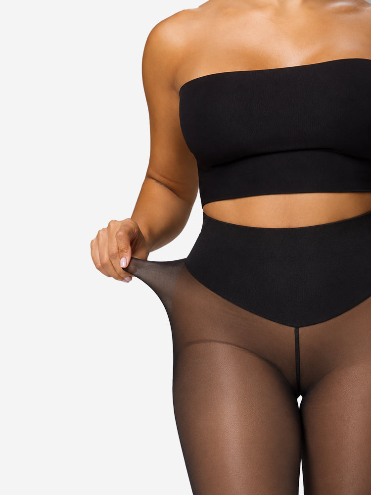 Magic Bare-Leg Look Fleece Lined Tights