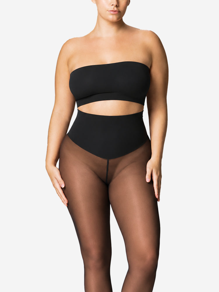 Magic Bare-Leg Look Fleece Lined Tights