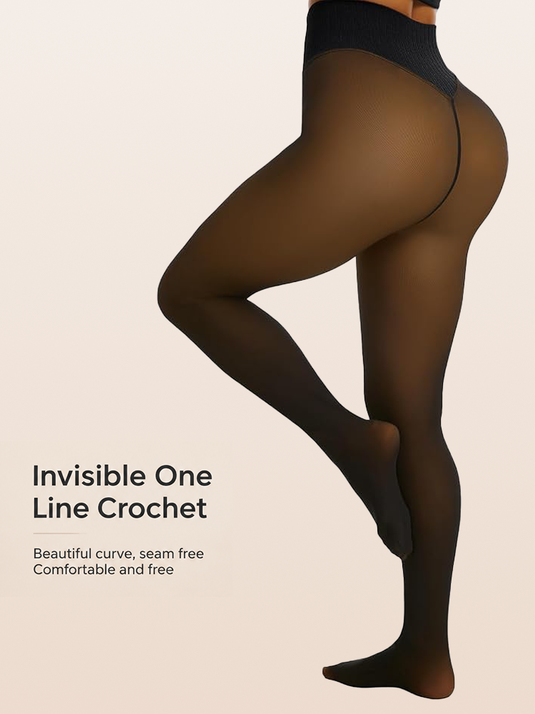 Magic Bare-Leg Look Fleece Lined Tights