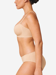 Plus-Size Women's Strapless Double Front Clasp Push-Up Bra (Fits D/DD/F/G/H Cups)