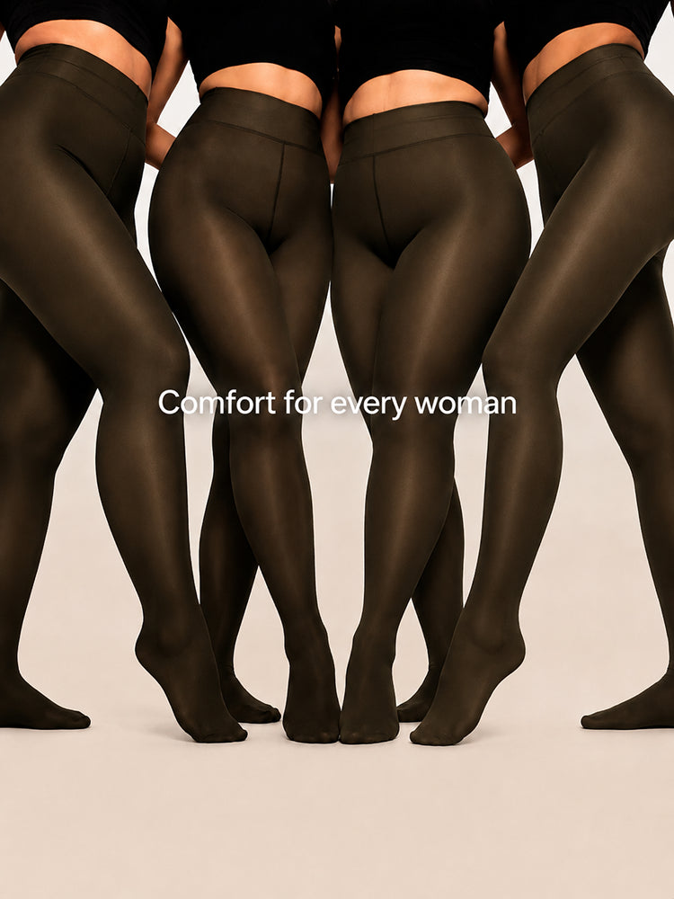 Magic Bare-Leg Look Fleece Lined Tights